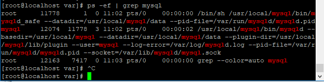 linux 安装 mysql5.7.24